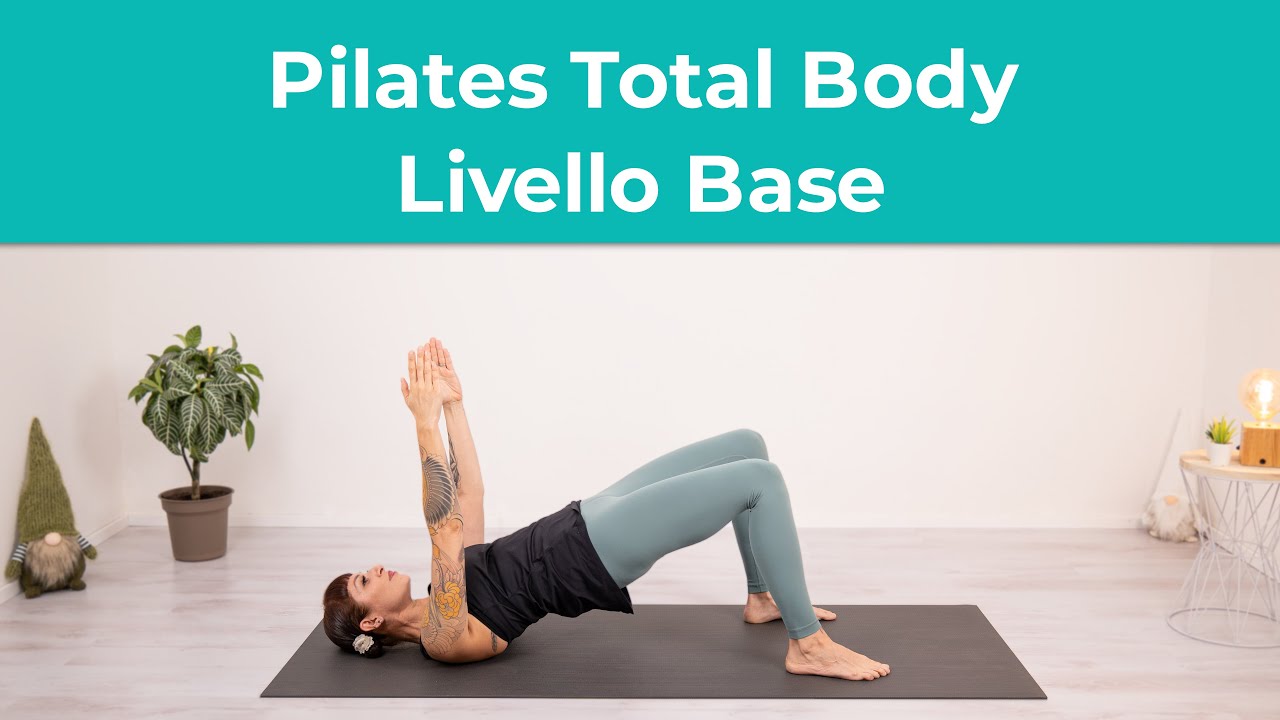Pilates Total Body Livello Base - 45 Minuti | Esercizi di Pilates a Casa