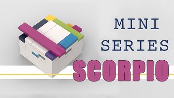 Design Series Minis: SCORPIO Lego Puzzle Box Tutorial