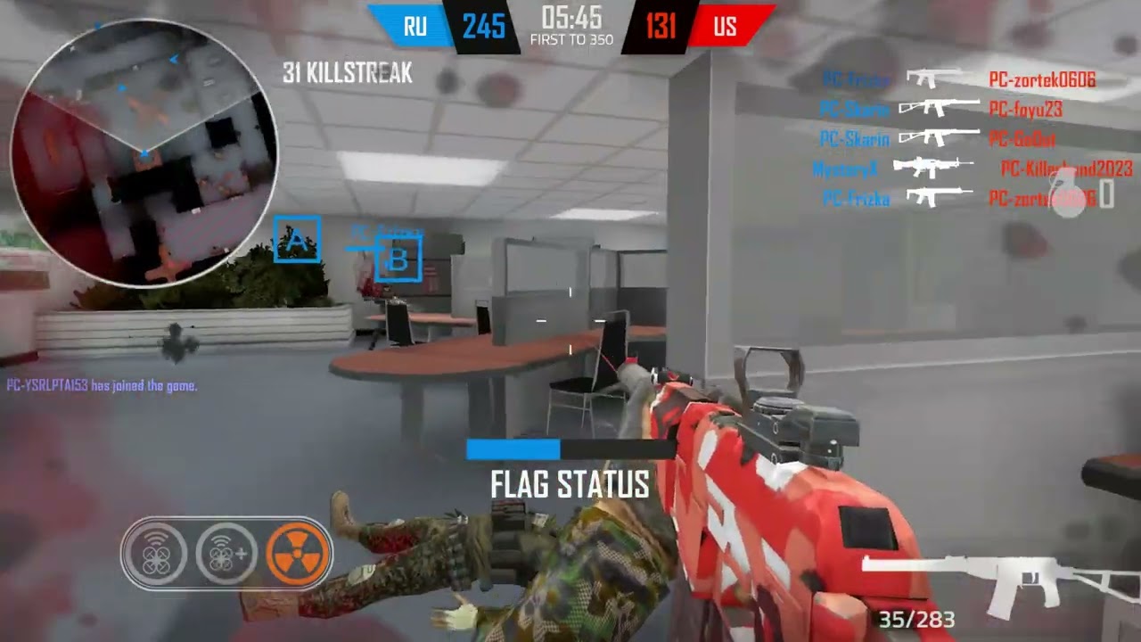 AS Val Nuke - Office Conquest | Bullet Force