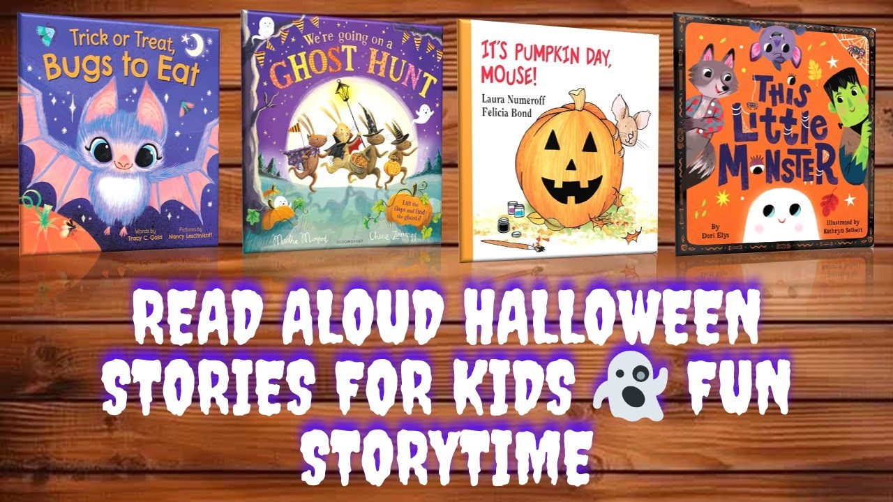 ДЕТСКИЕ КНИГИ ДЛЯ ЧТЕНИЯ ВСЛУХ: Хэллоуинские истории для детей 🎃 | Лучшие жуткие книги для чтения...
