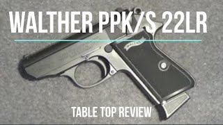 Walther 22LR Semi-Automatic Pistol Tabletop Review - Episode