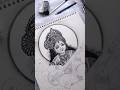Saraswati Mata Pencil sketch #untoldvoice #drawing #painting #sketch #art #short #shorts #ytshorts