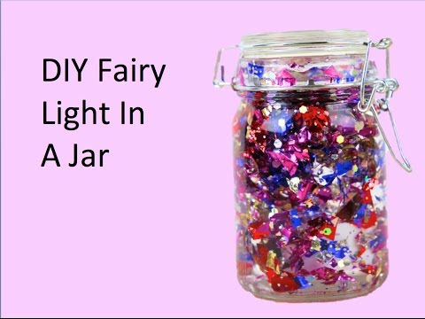 DIY Fairy Light In A Jar