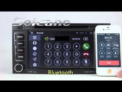 High Definition 2004-2014 VW T5 Multivan Android 4.4 Car Navigation Radio Stereo with AUX SWC Blueto