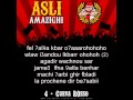 Album Ultras Imazighen Asli Amazighi Curva ROsso Lyrics