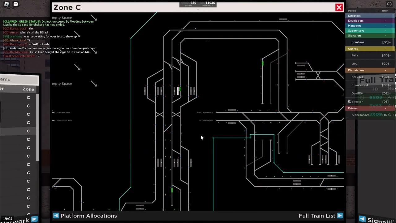 Signalling SCR zone C timelapse - YouTube