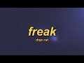 Doja Cat Freak Slowed Reverb Lyrics