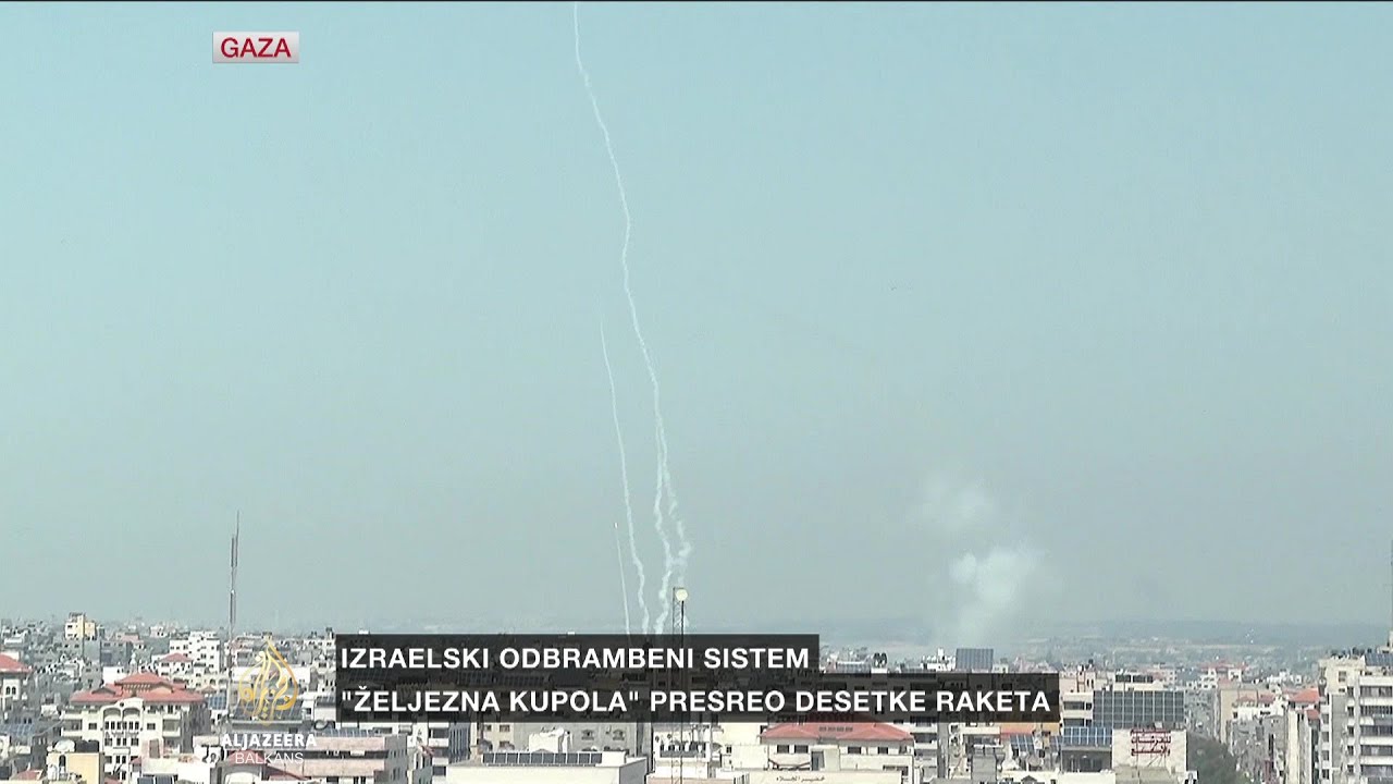 بدأ وابل من الصواريخ من قطاع غزة باتجاه جنوب إسرائيل