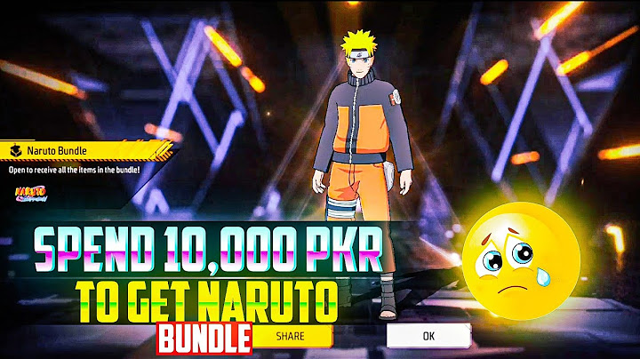 Free Fire Naruto Bundle In Pakistan Server 2025 | Free Fire Naruto Ascension Event Pakistan Server |
