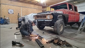 Front flip hood core frame Project Kermit 1962 c20 crew cab