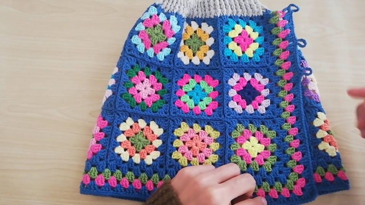 Örgü dolama etek yapımı 3. Bölüm