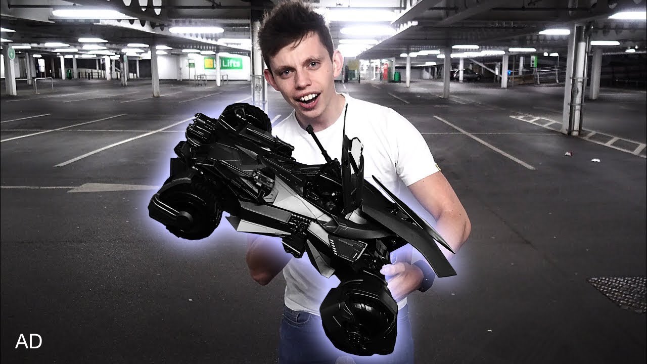 The coolest toy ever! Justice League Ultimate Batmobile