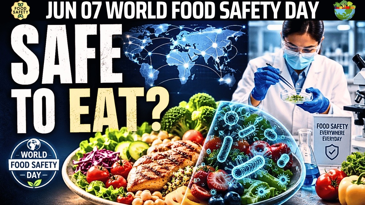 Days Behind June 07 World Food Safety Day: History & Fact #who #fao #UN