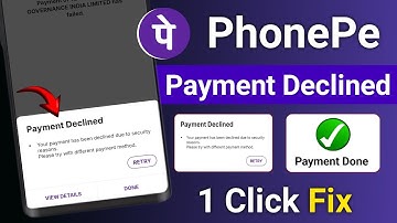 Your payment has been declined due to security reason | google pay payment declined problem
