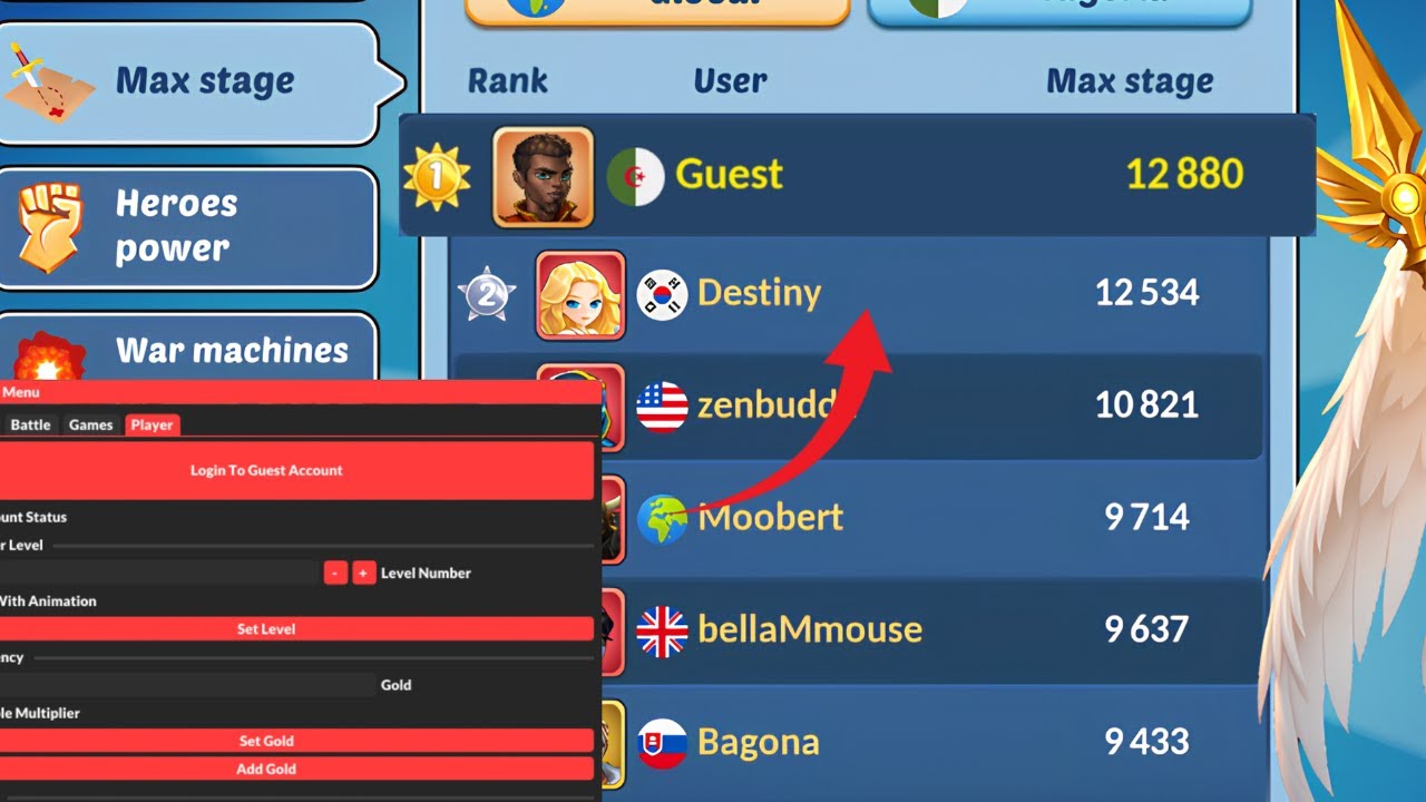 Firestone Idle RPG cheat menu review | Guddo Hacc