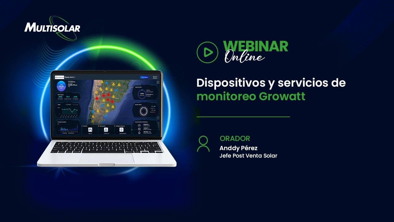 Dispositivos y servicios de monitoreo Growatt | Multisolar | Argentina | Julio 2026
