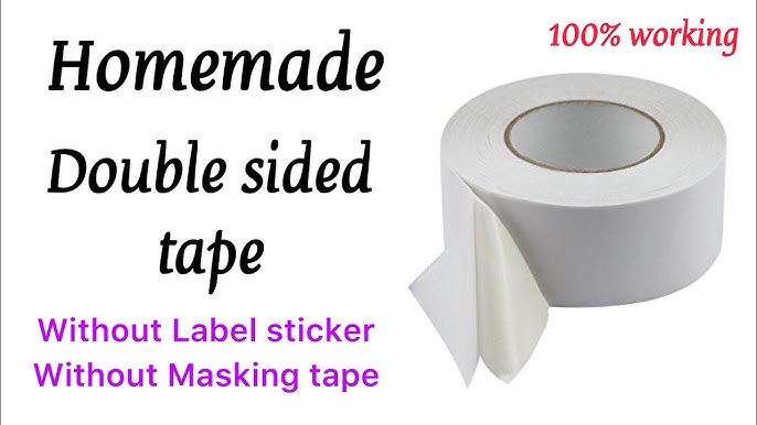 How to Turn Normal Tape Into A Double Sided Tape