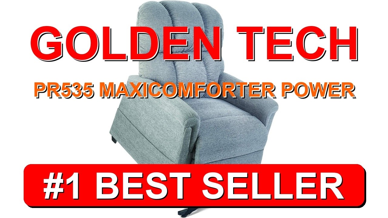 Golden Tech PR535 MaxiComforter Power Lift Recliners Small & Medium - B089NB88LS