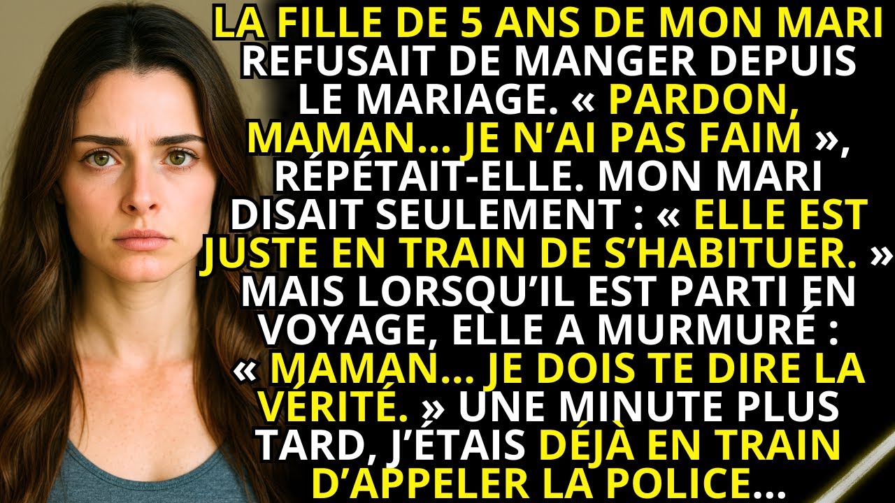 « C’est normal », disait mon mari. Mais ce que sa fille m’a révélé m’a poussée à appeler la police…