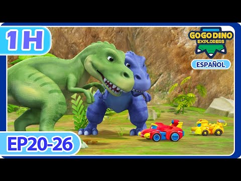 [GOGODINO EXPLORERS] EP20-26 Compilación | 1 hora |Dibujos Animados |Dinosaurios para niños |Español