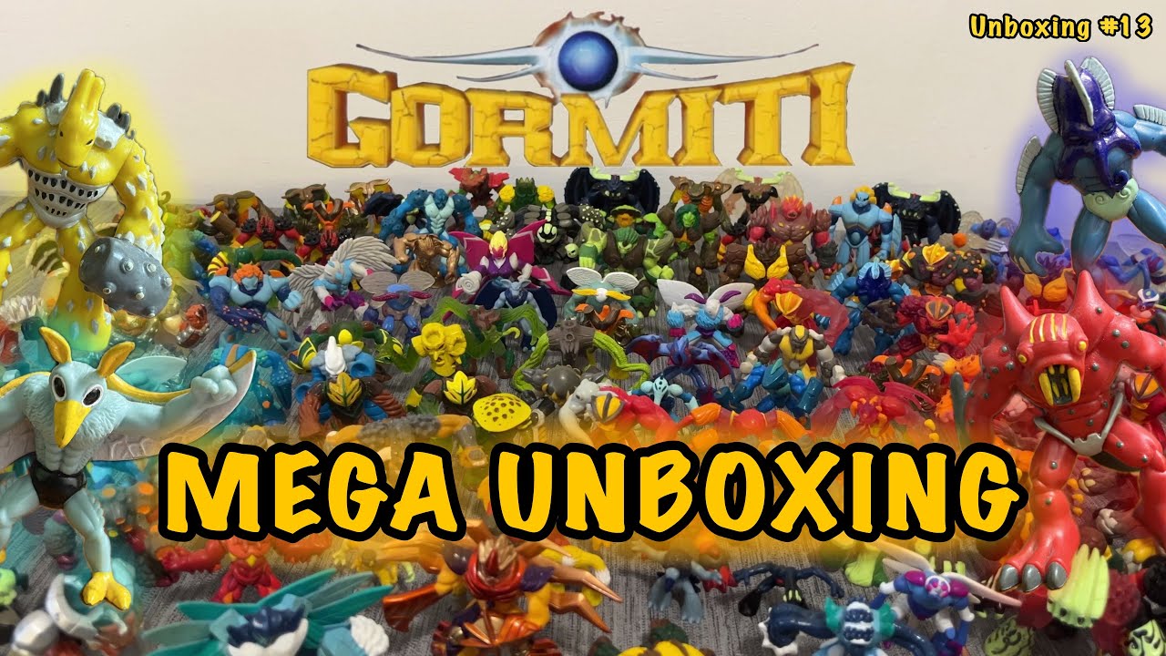 MEGA UNBOXING trovo di tutto | Unboxing Gormiti #13