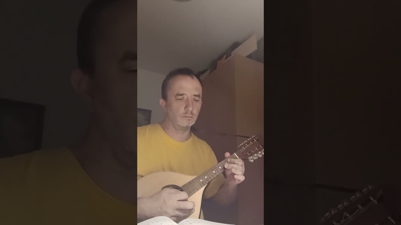 Slavíček (music: J. V. Chmelensky 1778-1864) for  Mandolin 