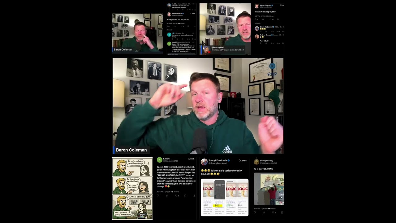 Baron Coleman “Don’t be a Jo” 🔥 A Beginners guide to Logic for audience participation on RBP’s You