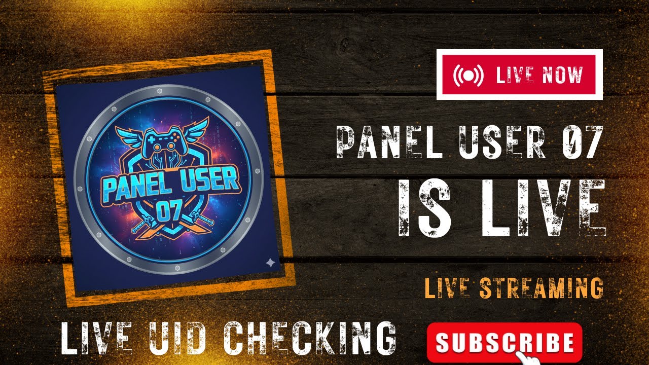 🛑panel user 07 is live🛑like share subscribe 