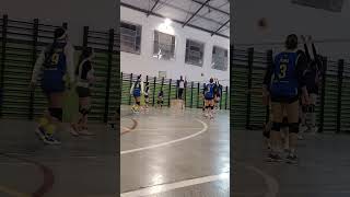 Ruta del Voley Minas. Partido Sub 15 Unión Vecinal contra Sauce