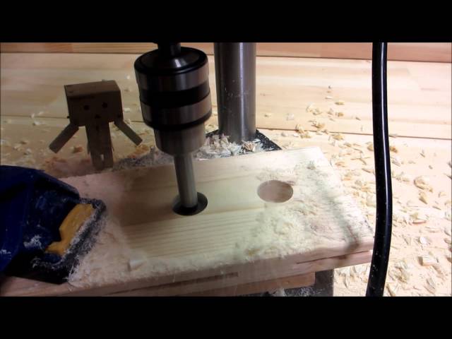 REXON DP2250R 小型卓上ボール盤 - YouTube