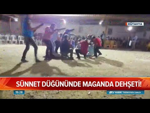 Sünnet düğününde maganda dehşeti - Atv Haber 14 Ağustos 2018