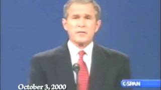 Bush & McCain Debate: Spending
