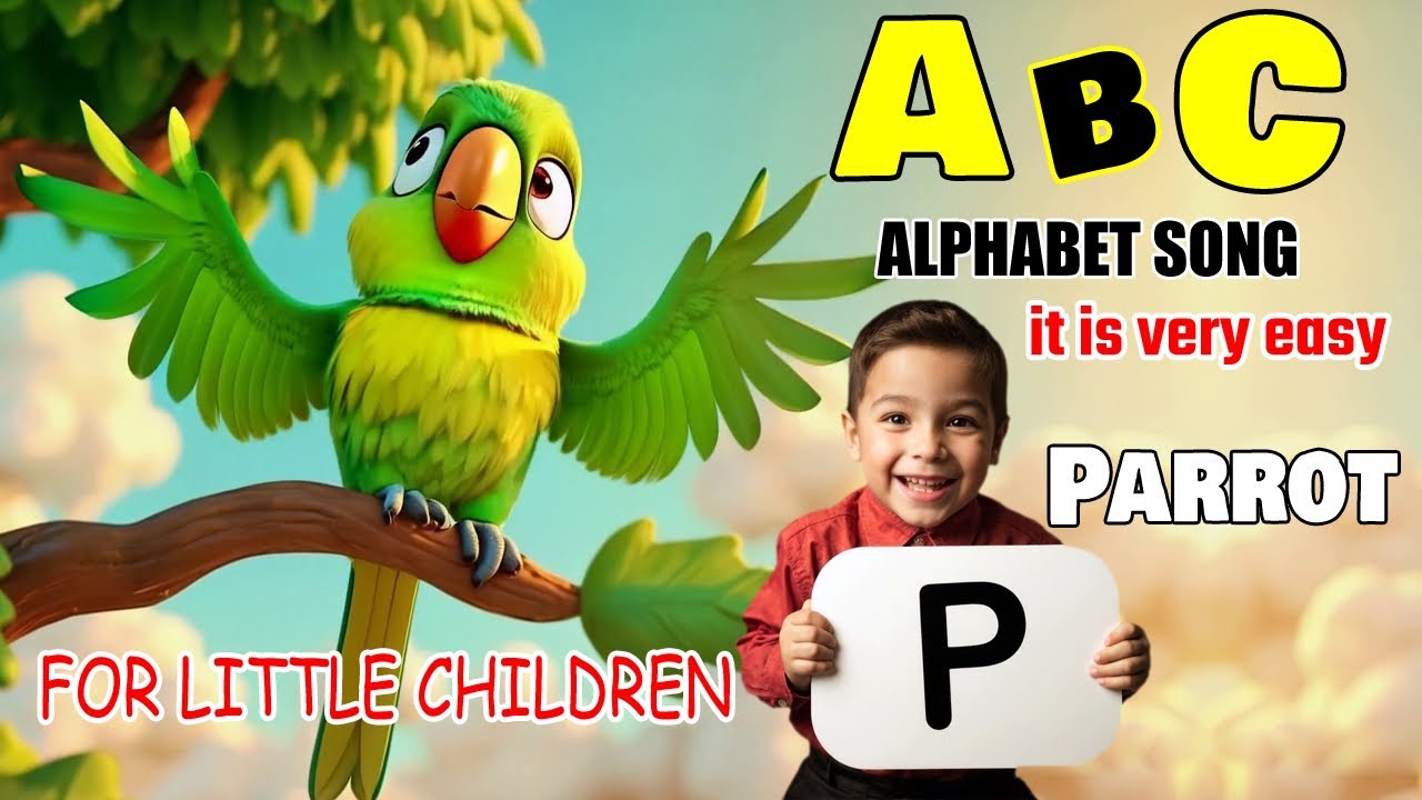 Learning ABC Alphabet for Little Children Song | Alphabet With Meaning ...