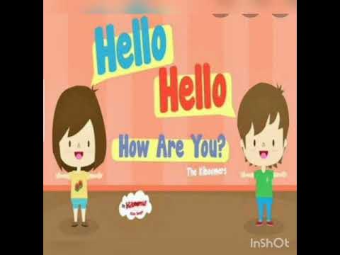 Английский песни хеллоу. Hello how are you for Kids. Hello how are you. Hello hello hello how are you. Hello how are you Song for Kids.