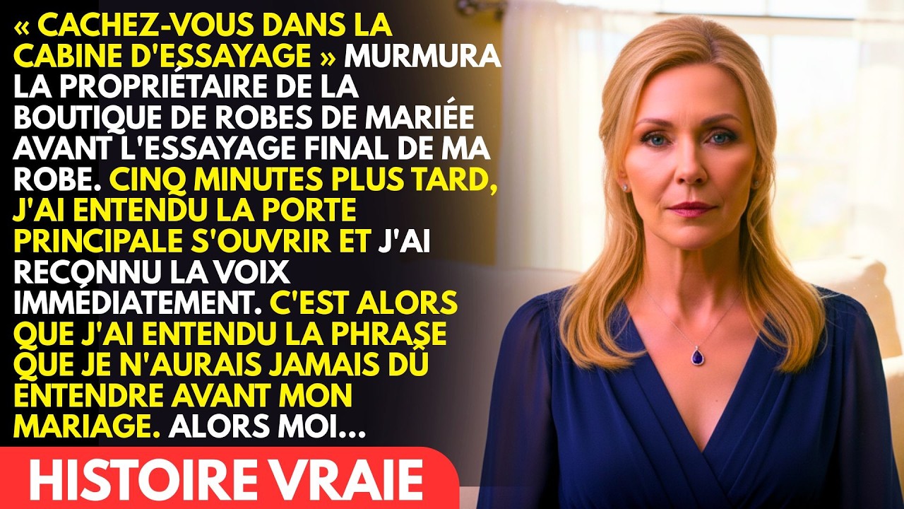 « CACHEZ-VOUS DANS LA CABINE D’ESSAYAGE » MURMURA PROPRIÉTAIRE AVANT MARIAGE. 5 MIN…