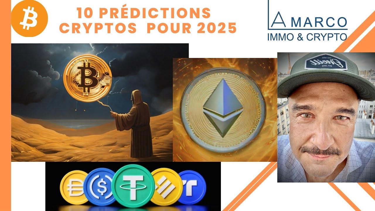 10 prédictions cryptos pour 2025 #bitcoin #ethereum