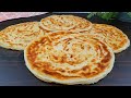 بدون فرن ولا تنور! طريقة ناجحة من اول تجربة لعمل خبز الملوح المورق | Malawah Bread Recipe