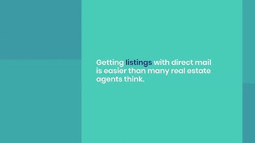 Getting Listings with Real Estate Direct Mail