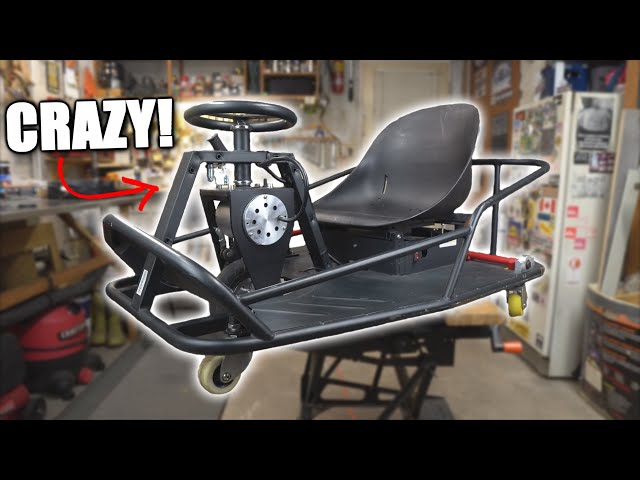 Electric Drift Kart Build - Crazy Cart Upgrades! 