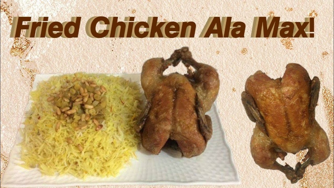 Fried Chicken Ala Max’s / Yellow Rice/saffron Rice/ Anne Chavez - YouTube