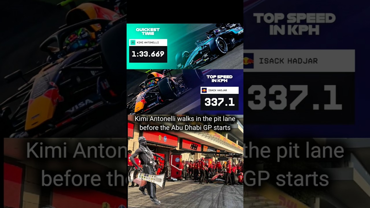 lets go Kimi Antonelli | Formula 1