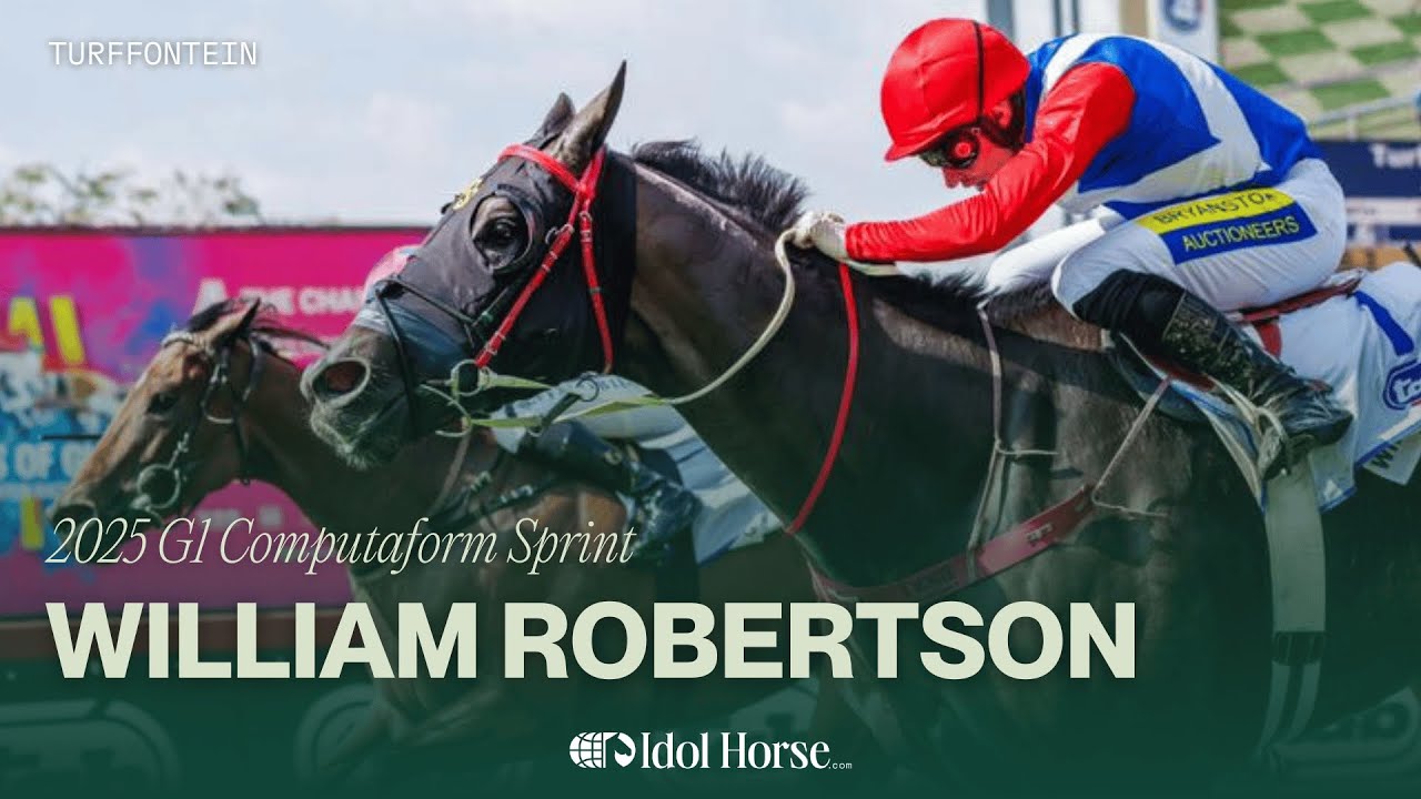 2025 G1 Computaform Sprint - William Robertson | Turffontein | World ...