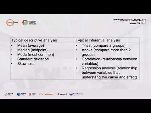 Sesi 3 Basic Concept of Data Description and Analysis - YouTube