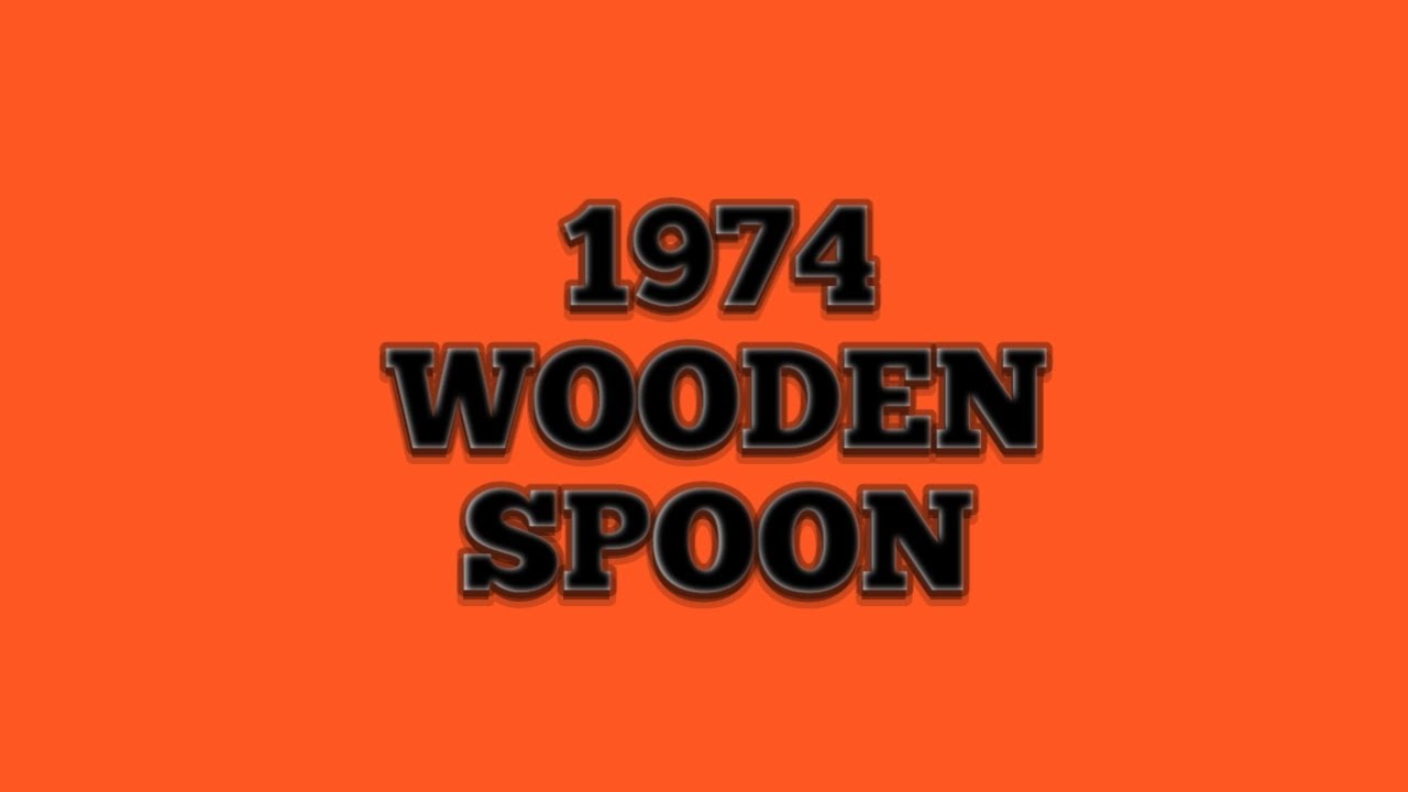 1974 WOODEN SPOON - BALMAIN TIGERS
