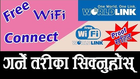 How to connect free Wi-Fi
