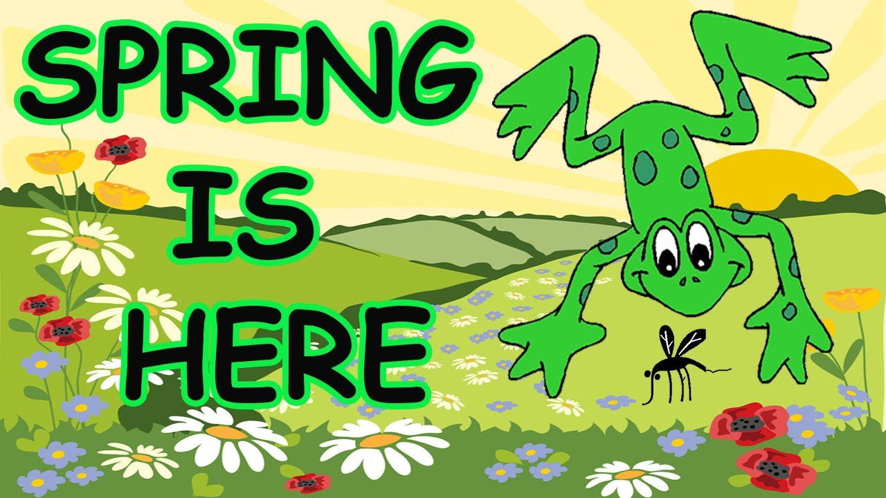 Spring Songs for Children   Spring is Here with Lyrics   Kids Songs by The Learning Station