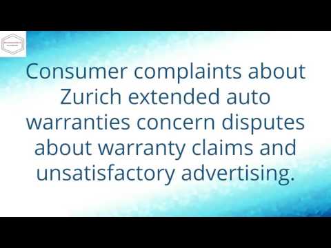 Zurich Auto Warranty Number