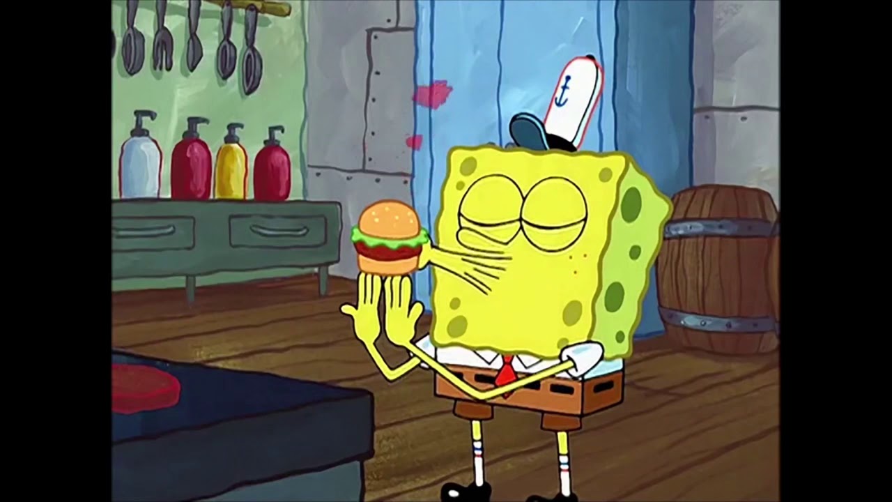 SpongeBob Kissing Krabby Patty for 10 Hours YouTube