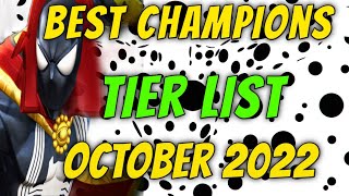 MCOC Tier List October 2022 || Marvel Contest of Champions || Best Champions Ranked