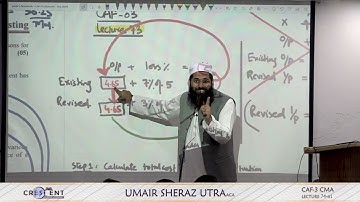 CAF 3 Sir Umair Sheraz Lecture 74 a1